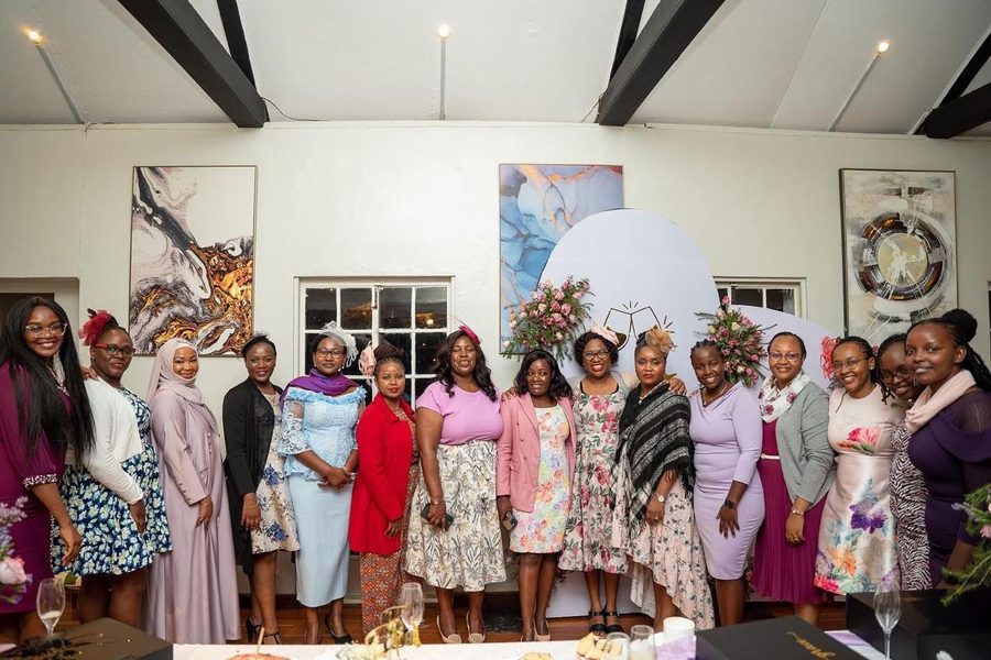 High tea, hats and the whole circle together